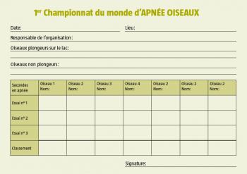Top chrono, les canards