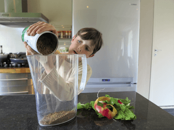 Fabriquez un lombricomposteur pour composter vos déchets organiques