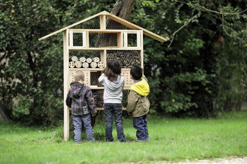 Des maisons pour les abeilles