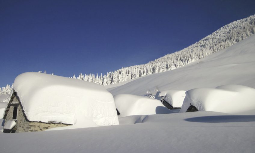 Beaucoup de neige malgré le réchauffement climatique