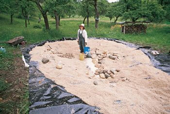 1998 mare étang argile, sable, gravier ou cailloux fond