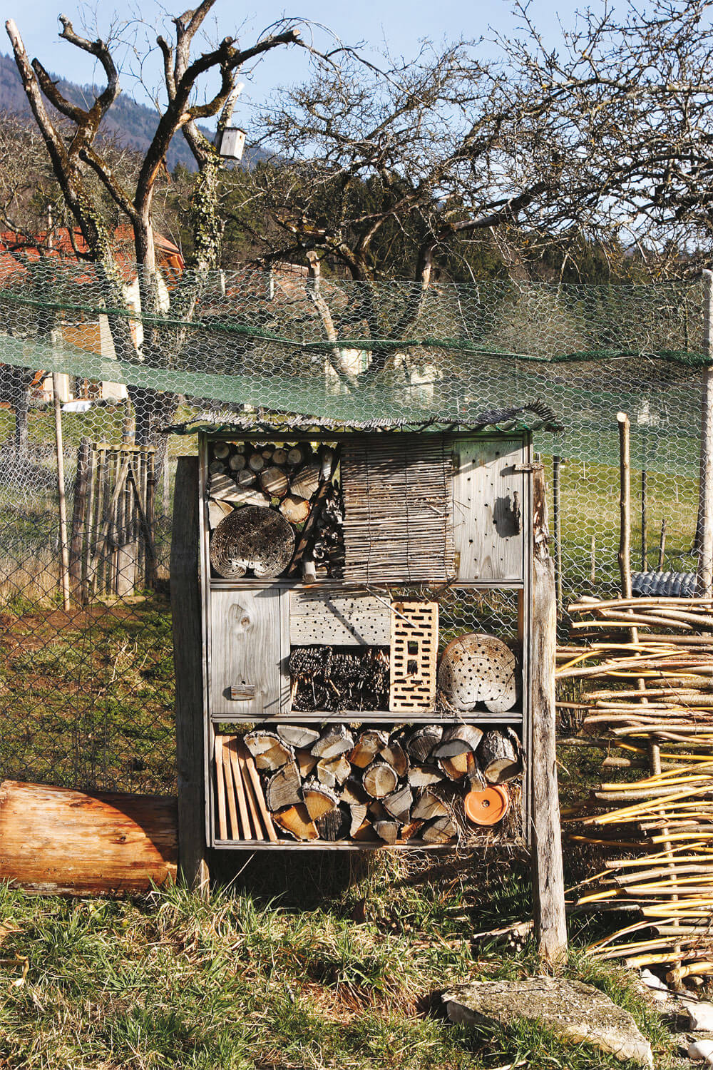 Hôtel à insectes bricolage