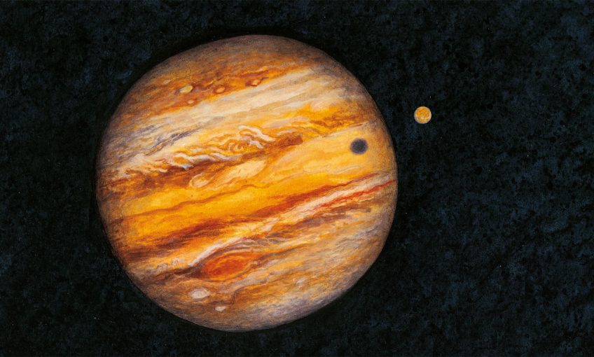 dessin jupiter planète