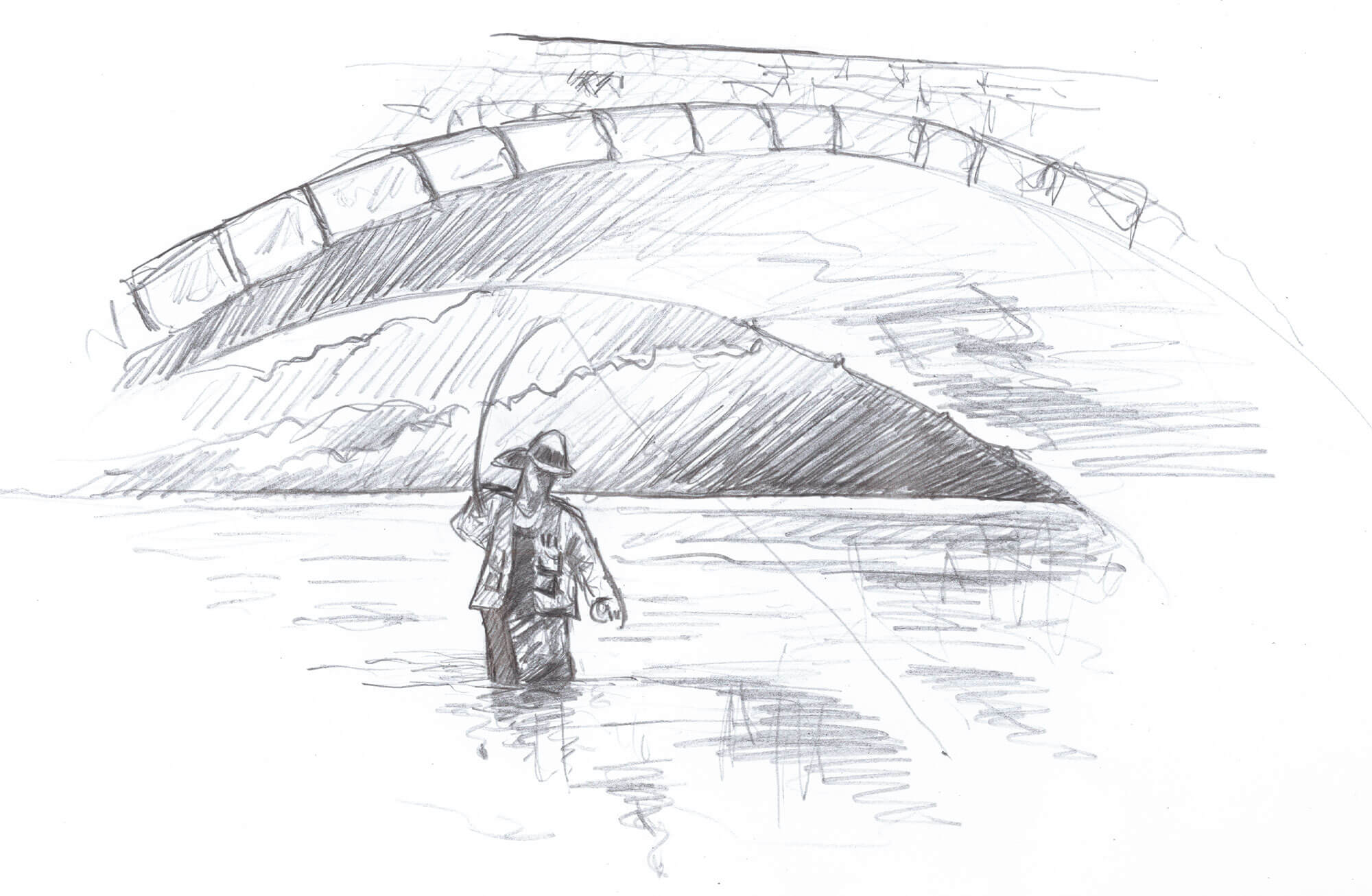 Des ponts de pierre pour passer la rivière - La Salamandre