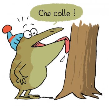 Crap se colle la langue
