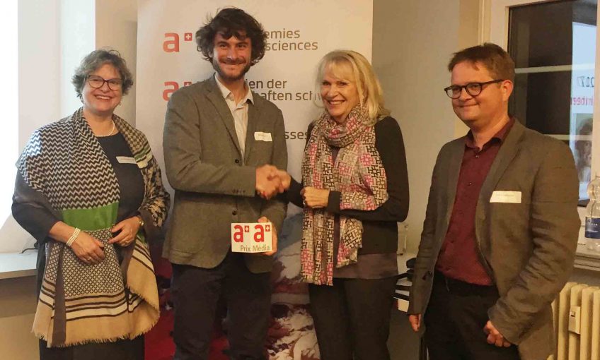 Prix de journalisme pour La Salamandre et Alessandro Staehli
