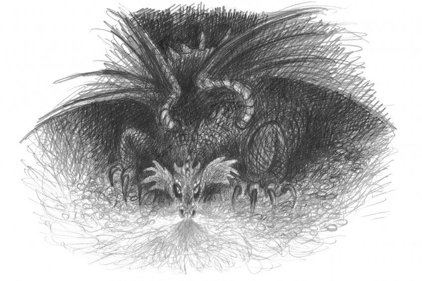 dessin de dragon