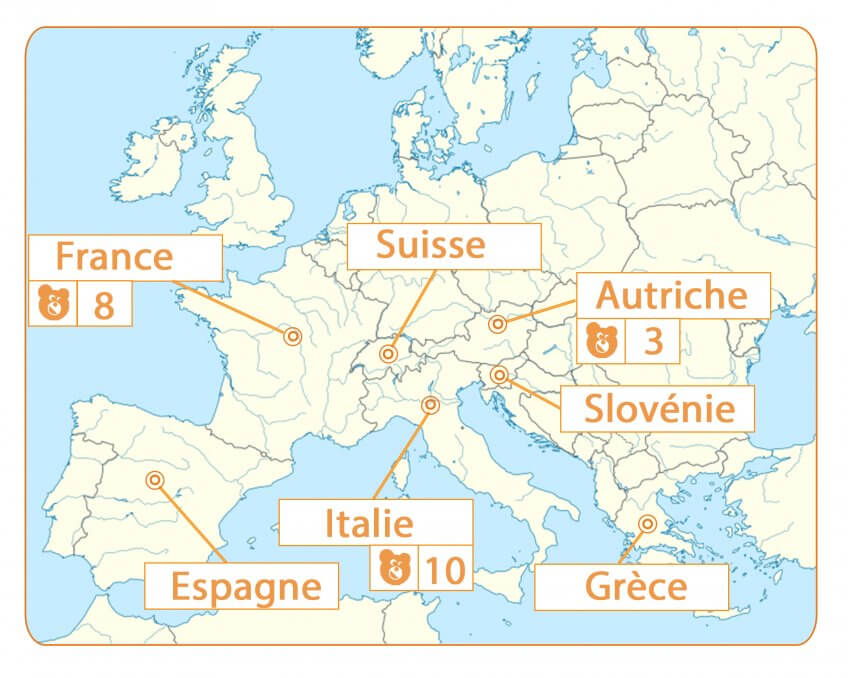 Correction carte des ours.