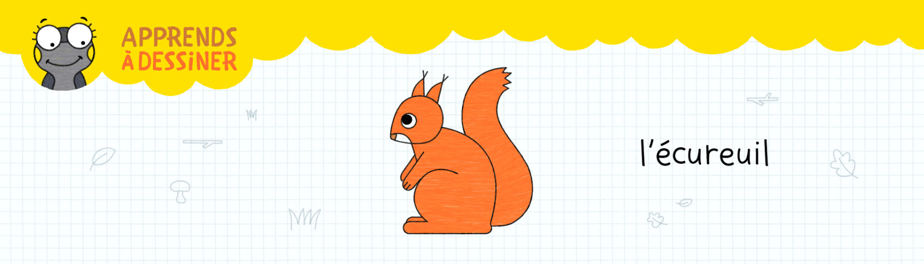 Comment dessiner un écureuil ? Dessin écureuil facile par étapes